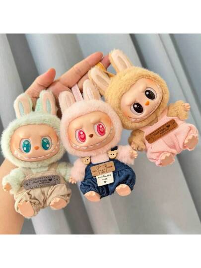 قطعة واحدة من إكسسوار علامة تجارية موضة "لابابو" قلادة مفاتيح، ملابس خارجية لطيفة