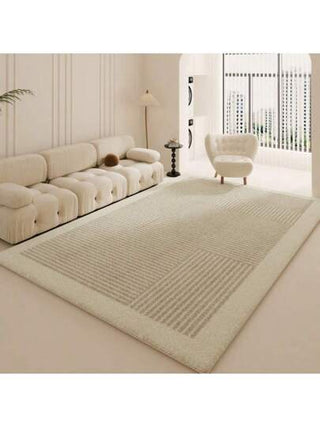 سجادة حديثة بسيطة قطعة واحدة، بسجادة ديكورية، مناسبة لغرفة المعيشة والمطبخ وغرفة النوم والحمام