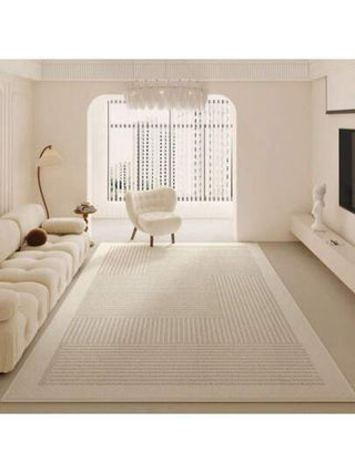 سجادة حديثة بسيطة قطعة واحدة، بسجادة ديكورية، مناسبة لغرفة المعيشة والمطبخ وغرفة النوم والحمام