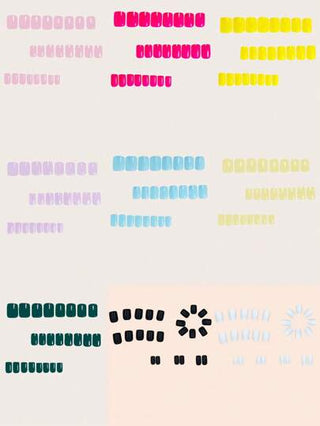 216 قطعة من أظافر اللوز الملونة بنظام الدوبامين البديلة الجاهزة للضغط المناسبة للبنات الشابات، مجموعة أظافر اكريليك بشكل مربع شفاف، أفكار هدايا، أظافر للحفلات، اليومي والمكتب