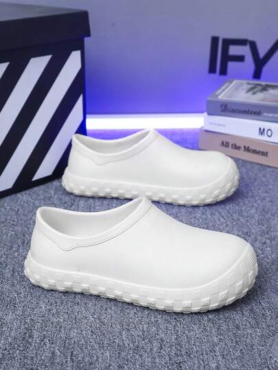 أحذية سميكة الوجه للطباخين للرجال، أحذية مطبخ كاجوال سهلة الارتداء، مضادة للانزلاق ومقاومة للبلي