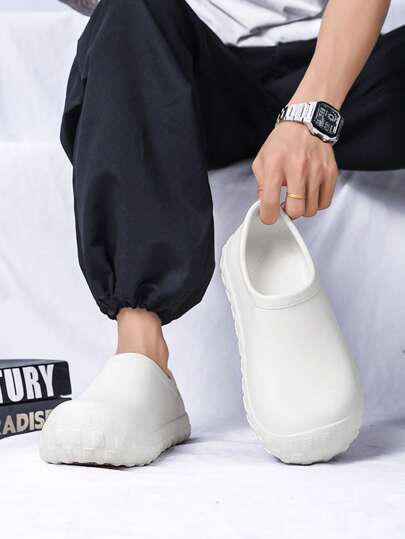 أحذية سميكة الوجه للطباخين للرجال، أحذية مطبخ كاجوال سهلة الارتداء، مضادة للانزلاق ومقاومة للبلي