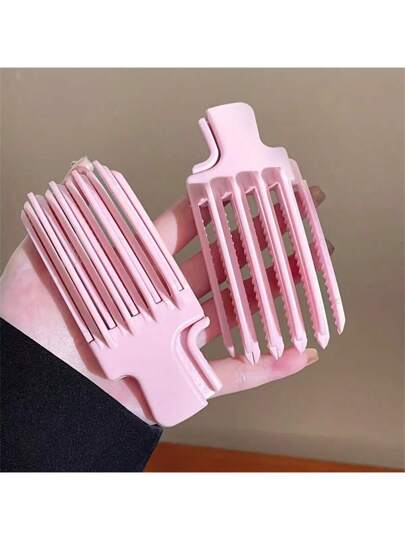 قطعة واحدة كليب شعر ABS بلاستك لإعطاء الحجم والنفخة للشعر الأعلى، أداة تصفيف الشعر للكرش الأمامي، ملابس غير علامات على الشعر، لحياتك اليومية