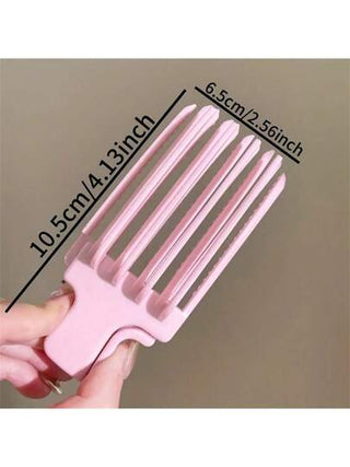 قطعة واحدة كليب شعر ABS بلاستك لإعطاء الحجم والنفخة للشعر الأعلى، أداة تصفيف الشعر للكرش الأمامي، ملابس غير علامات على الشعر، لحياتك اليومية