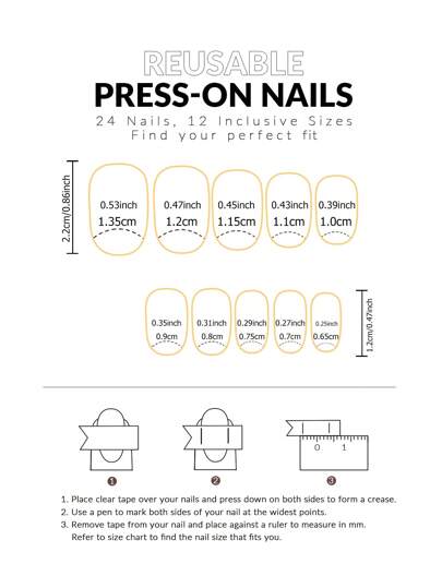 حول أظافرك ب 24 قطعة أظافر قصيرة بشكل بيضاوي قلب تصميم فرنسي ذات تأثير، طقم أظافر اصطناعية مناسبة تماماً، تشمل 1 قطعة غراء جيلي و 1 قطعة مبرد أظافر، مناسبة للنساء والفتيات لاستخدامهم في العمل والدراسة والأعياد