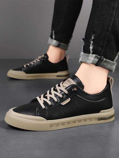 أحذية رياضية كاجوال للرجال، أحذية تزلج رقيقة، متعددة الاستخدامات ومريحة