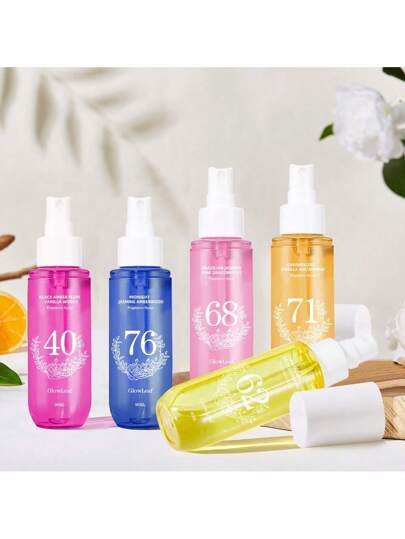 قطعة واحدة من رذاذ العطر، مُعطر الهواء، 90مل (3.17 أونصة)، خالي من الكحول، هواء منعش، منظف الملابس، رائحة زهرية وفاكهية، مثالي لغرف النوم والصالات والمنازل وحفلات عيد الحب، هدايا للعائلة والأصدقاء والحبيب والحبيبة، صغير ومحمول، هدايا مثالية.