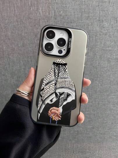 غطاء هاتف ذكي بطبعة لوحة زيتية، ثقافة إسلامية، واقٍ مضاد للسقوط بطبقة مطفأة، متوافق مع هواتف 11, 12, 13, 14, 15, 16 ProMax X, XS, XR, 16E, 15 Plus، Galaxy A03، Galaxy Series، OPPO، Realme، Vivo، Redmi، Infinix Hot 30, Note 30, Note 40 4G, Note 40 Pro, Not