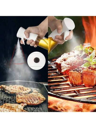 رذاذ زيت الزيتون متعدد الاستخدامات - مثالي للطهي والخبز والشواء والسلطات | أداة مطبخ مثالية للمنزل والمطعم والتخييم الخارجي