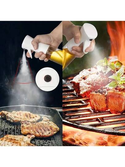 رذاذ زيت الزيتون متعدد الاستخدامات - مثالي للطهي والخبز والشواء والسلطات | أداة مطبخ مثالية للمنزل والمطعم والتخييم الخارجي