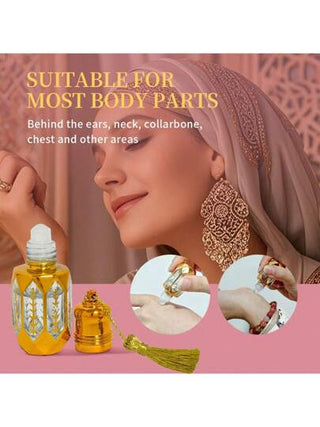قطعة واحدة عطر زيت اليشمين الليلي العربي، 10 مل/0.34 أونصة سائلة، بروائح الفانيليا واليشمين والمسك والورد، محمول للاستخدام في الخارج والرحلات والحفلات المسائية والمناسبات الكبيرة، هدية مثالية للسيدات ، عيد الأضحى وعيد الميلاد وعيد الأم