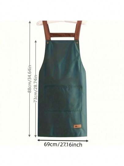 قطعة واحدة من المآزر القماشية للتسريح والمطبخ للنساء والرجال، مآزر العمل للشيف والمطعم والبار والمتاجر والكافيهات والصالونات التجميلية ومراكز اظافر ، الزي الرسمي