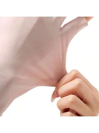 زوج من قفازات الوقاية من أشعة الشمس لفن الأظافر، قفازات حماية الأشعة فوق البنفسجية، أداة للمصابيح الأشعة فوق البنفسجية LED جل الأظافر