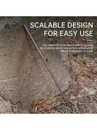 أنابيب نفخ قابلة للسحب محمولة من الفولاذ المقاوم للصدأ ، إمداد هواء للنزهات في الهواء الطلق ، أعواد النفخ لإشعال النار للطهي في التخييم ، عصا النفخ قابلة للطي، والمعدات للمواقد والحرائق ومواقد الخارجية والداخلية