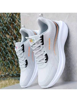 أحذية رجالية كاجوال مريحة وقابلة للتنفس، أحذية رياضية خفيفة الوزن من الشبك،مقاومة للانزلاق وجيدة التحمل مناسبة للجري والمشي والارتداء الداخلي والخارجي