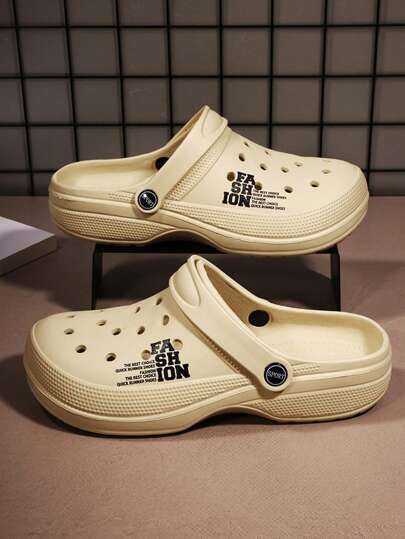 صنادل رجالية مريحة وقابلة للتنفس وسهلة الارتداء لفصل الصيف، أحذية شاطئية/كاجوال مقاومة للانزلاق