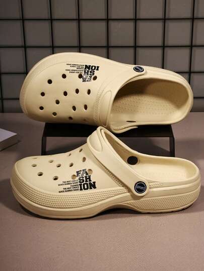 صنادل رجالية مريحة وقابلة للتنفس وسهلة الارتداء لفصل الصيف، أحذية شاطئية/كاجوال مقاومة للانزلاق