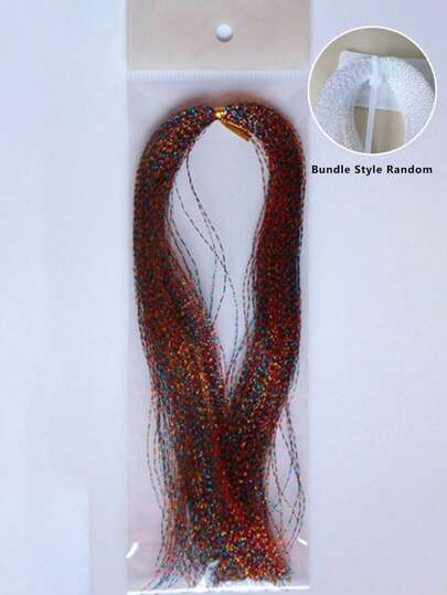 1 قطعة خطاف الحرير البحري الملون، خطاف تسلسلي، خطاف حريري ساطع للإضاءة الليلية، خطاف حريري بحركة بطيئة، ضروريات الصيد