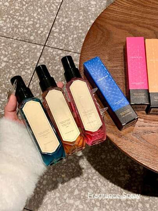 رذاذ عطر 100 مل برائحة جوز الهند/الفراولة/الحمضيات، رذاذ عطر للأقمشة ، منعش للأقمشة ، معطر ديوم استمرار، مناسب للغرفة، الملابس، المصعد، غرفة المعيشة، الفندق، متاح ب- 3 أنماط