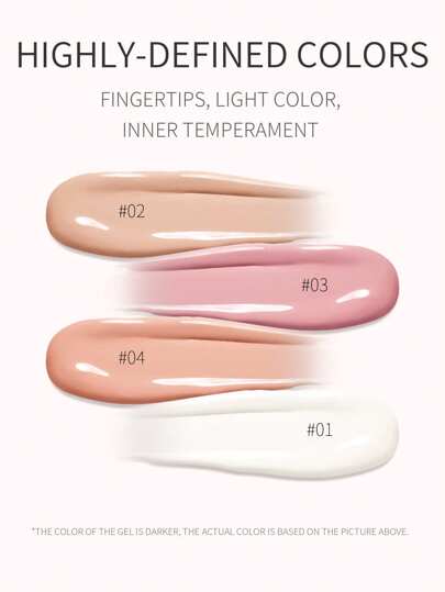 6 قطع من طبقة القاعدة المطاطية ولبناء الأظافر ، 12مل جل لبناء الأظافر الشفاف الوردي والوردي الفاتح ، طلاء أظافر جل يقوي ويبني الأظافر الضعيفة ، هدايا عيد الأم للنساء