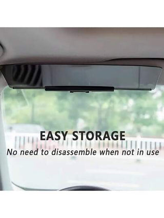 أثاث مكتبي الواقي الشمسي المضاد للانعكاس المستقطب للسيارة - من مادة الاكريليك، يحجب الأشعة الضائعة، يقلل من العمى الثلجي والأشعة فوق البنفسجية، مناسب لجميع موديلات السيارات