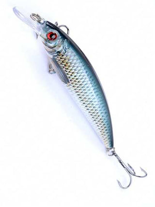 قطعة واحدة من طُعم صيد السمك الاصطناعي الواقعي المشابه للرنكة 11 سم و13.4 جرام لصيد السمك البحري والقذف البعيد، مناسب لصيد الكراسي البيضاء والسمك الأحمر والأسود