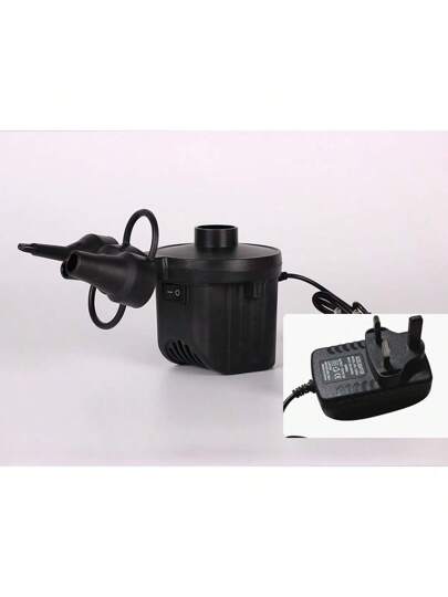 مضخة هواء كهربائية محمولة، ضاغط هواء منزلي للنفخ/تفريغ القطع القابلة للنفخ، عوامات مسابح، فرشات هوائية