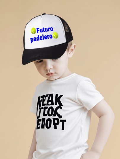 1 قبعة بيسبول مطبوعة حسب الطلب للأطفال، خيارات ألوان ونوع الخط متعددة، تصميم أنيق شخصي، مناسبة للأولاد والبنات لارتداء اليومي، هدية رائعة