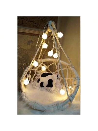 1 قطعة شماعة قطنية مصنوعة يدويًا لدمية ، بمقاس 20 سم * 15 سم * 10 سم ، مناسبة كهدية لمناسبات العودة إلى المدرسة والتخرج والحفلات وأعياد الميلاد (الدمية غير مشمولة)