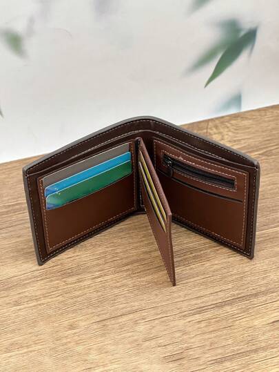 HOVI'S محفظة رجالية صغيرة عصرية كلاسيكية - محفظة عملات للرجال الراقيين