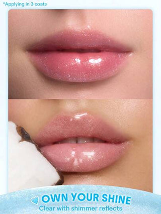 SHEGLAM مرطب الشفاه كريستال جليز - امتلكي لمعانك عيد الأب التخرج عيد الميلاد العطلة الربيع الصيف Y2K فاخر أزياء مكياج مستحضرات التجميل حفل شاطئ سفر تخييم في الهواء الطلق المدرسة الحرم الجامعي رحلة مهرجانات ديكور هدية حاضر وردة فتاة تنكر أفضل لون سحر أجواء