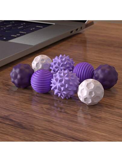 4/8 قطعة مجموعة كرات ضغط حسية مغناطيسية - مقوي قبضة من السيليكون ، تمارين اليد والأصابع بأنماط متنوعة ، أدوات تمرين الكف للمراهقين والبالغين ، قبضة قوية من السيليكون ذو ملمس ، مقوي قبضة للذكور ، مقوي قبضة لتمارين الأصابع ، ملحقات صالة الألعاب الرياضية