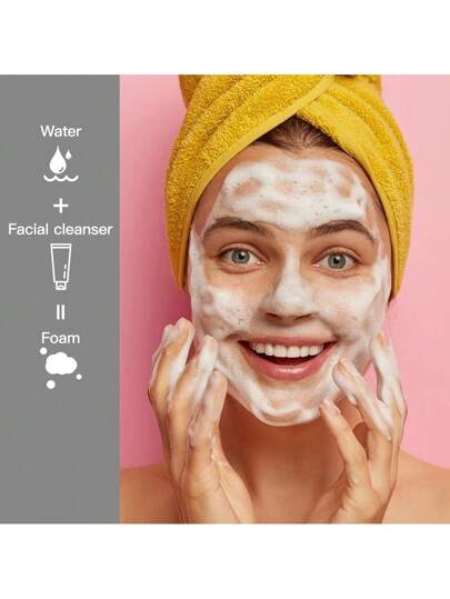 3/1 قطعة ، زجاجة رغوة 60 مل، زجاجة رغوة فارغة، زجاجة فرعية للضغط والسفر، زجاجة موزع للصابون ومنظف الوجه والشامبو، اكسسوارات السفر