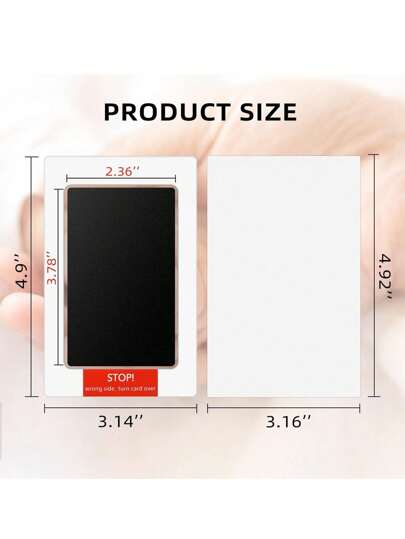 قطعة واحدة مجموعة بصمة قدم الحيوانات الأليفة، DIY ذكرى لالتقاط بصمة قدم قطتك أو كلبك، تخليد وحفظ ذكرى حيوانك الأليف بشكل دائم