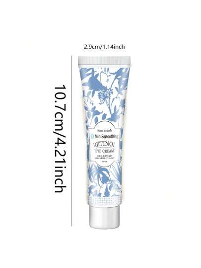 كريم عيون بالريتينول، يحتوي على فيتامينات أ و ب3 وإي، عصير الصبار، زيت بذور الورد البري، استخراج الخلاف والزعتر،مرطب ومشدّد، يعزّز البشرة، هدية مثالية لعيد الحب للسيدات، كريم محيط العين