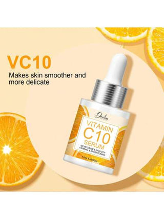 سيروم فيتامين سي - يضيء البشرة، يقلل من البقع الداكنة وندوب حب الشباب، يحسن ملمس البشرة، يحمي من أضرار الشمس، مناسب لجميع أنواع البشرة