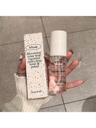 هناك 3 أنواع من العطور المتوفرة, 1 قطعة/75مل/2.5 أونصة سائل رش ملابس بعطر الخوخ والزنبق، له رائحة بسيطة وطويلة الأمد، مناسب لغرفة النوم والخزانة والحمام لإزالة الروائح والتعطير، هدايا للعطلات والأعياد والتخرج، محمول