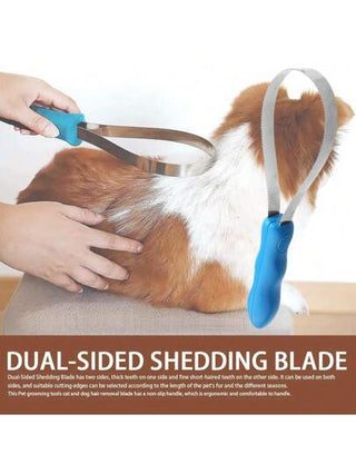 قطعة واحدة فرشاة ترطيب الشعر من فرو البقر/الحصان مع أسنان مطاطية، مشط تجميل الحيوانات الأليفة، مشط مضاد للحكة