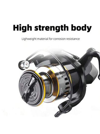 NYAYEO بكرة صيد دوارة، ملف معدني 5.2:1/4.7:113BB ، محامل كروية لصيد الأسماك الضخمة، HE500-7000، كأس خط معدني، معدات صيد البحر