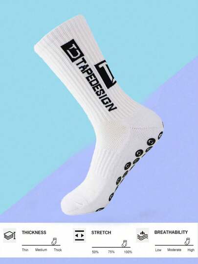 4/8/10/20/40 زوج من جوارب كرة القدم الرجالية مع بطانة مضادة للانزلاق وبرقع وسادات مريحة للقدم مناسبة لكرة القدم والكرة السلة وهوكي الجليد