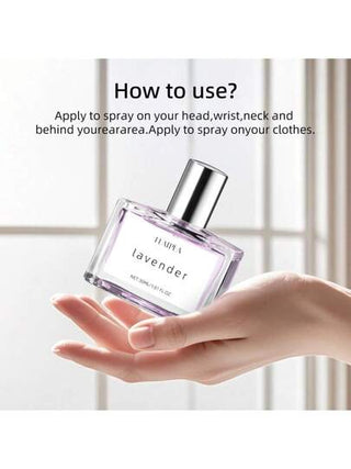 قطعة واحدة من العطر النسائي بسعة 30 مل ، عطر منعش وطويل الأمد ، خال من الكحول ، مناسب للمواعيد ، الارتداء اليومي ، العطلات ، الحفلات ، يحتوي على نغمات الخزامى والمسك والفانيليا ، هدية مثالية للنساء في عيد الحب والأعياد الميلاد