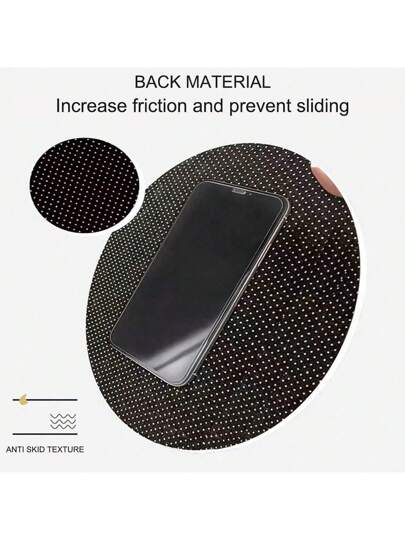 قطعة سجادة دائرية مصنوعة من مادة البوليستر القابلة للغسيل الآلي ذات تصميم عتيق، سماكة مانعة للانزلاق، لينة من الصوف البارد، ضرورية لديكور المنزل، مناسبة للمدخل وغرفة المعيشة