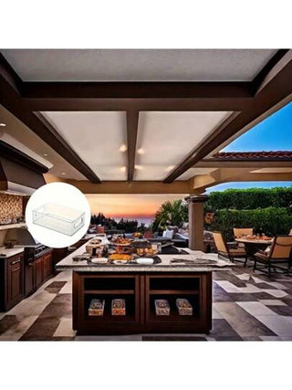 1 قطعة/3 قطع صندوق تخزين طعام شفاف على شكل درج للثلاجة، حامل منظم مطبخ، صندوق مقسم أدوات مائدة، صندوق تجميد للفواكه والخضروات