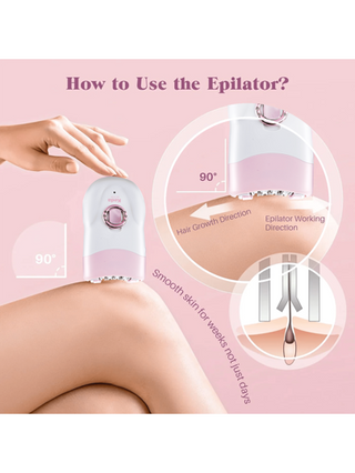 قطعة واحدة من إبلاتور شعر المرأة وقاطع شعر لإزالة شعر الإبط ، إبلاتور للنساء ، ماكينة حلاقة وتشذيب للنساء ، لاسلكي ، قابل للشحن ، شحن سريع ، هدايا عيد الميلاد ، أفضل هدية للحبيب