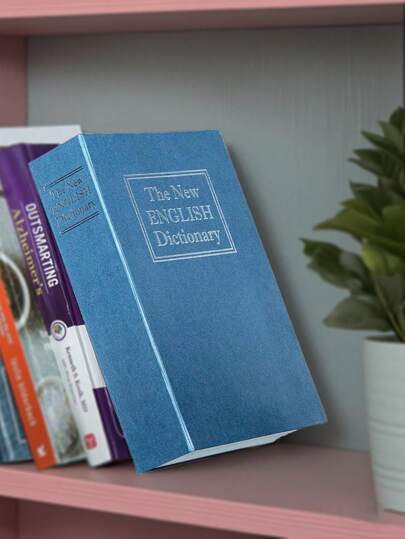 صندوق سري للنقود، صندوق أمان صغير سري للحفظ النقود والساعات والمجوهرات ،مع قفل رقمي، مخفي على رف الكتب أو في غرفة النوم، هدية عيد ميلاد إبداعية