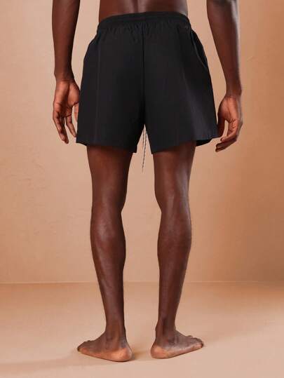 SUMWON شورتات سباحة رياضية مميزة، لارتداء الشاطئ والمسبح في فصل الصيف، قابلة للتعديل بسحاب، مبطنة بشبكة، ملائمة للرياضة والياقة البدنية والرياضات المائية