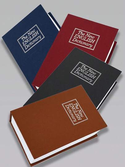 صندوق سري للنقود، صندوق أمان صغير سري للحفظ النقود والساعات والمجوهرات ،مع قفل رقمي، مخفي على رف الكتب أو في غرفة النوم، هدية عيد ميلاد إبداعية