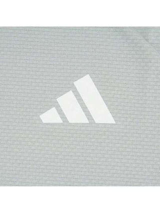 Adidas تي شيرت أكمام قصيرة جامعي للرجال، رقبة طاقم مُحبوك، TJW9662