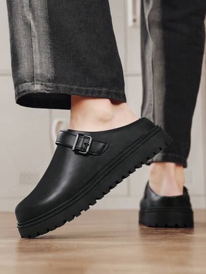 أحذية رجالية مسطحة بلا كعب سهلة الارتداء، كاجوال، أعمال، وتصميم عتيق، كراسي مسطحة بلا كعب