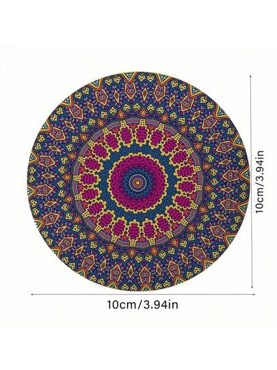 1/2/4 قطع من الشراشف الكتانية المائدة المستديرة، ديكور طبيعي للمائدة في المطبخ والمنزل